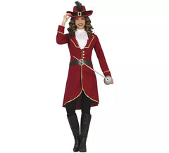 Déguisement Capitaine Pirate Corsaire Femme