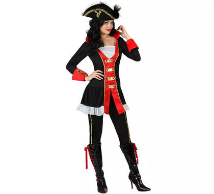 Disfraz de Capitana Pirata para mujer
