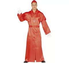 Déguisement de Cardinal - Prêtre rouge pour homme