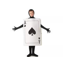 Costume de carte à jouer As de pique pour enfants