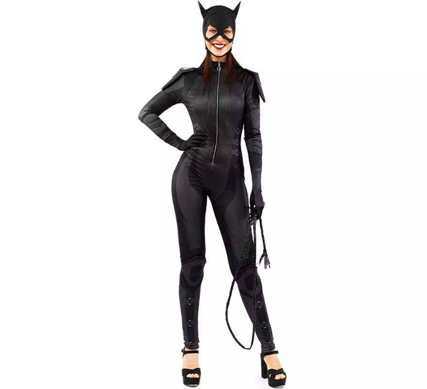 Translation missing: fr.Disfraz de Cat Hero Negro para mujer