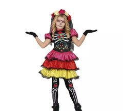 Déguisement Catrina Colores fille