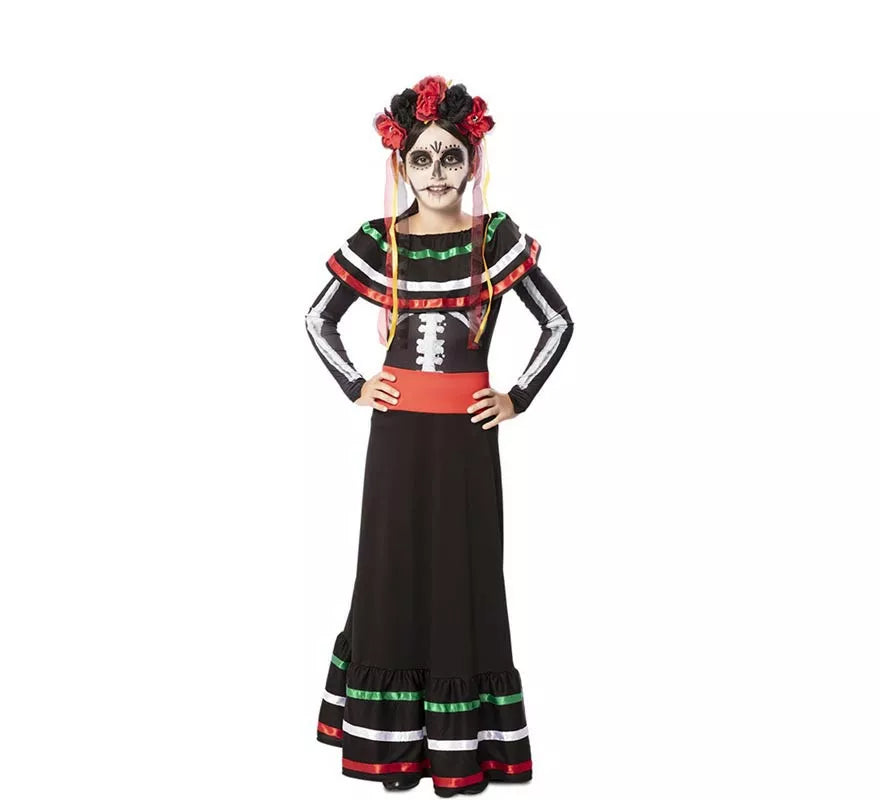 Translation missing: fr.Disfraz de Catrina para niña