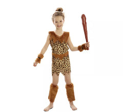 Costume d'homme des cavernes pour filles