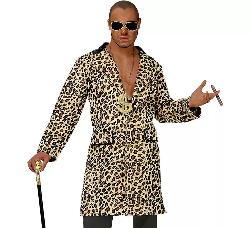 Translation missing: fr.Disfraz de Caza Fortuna Animal Print para adulto