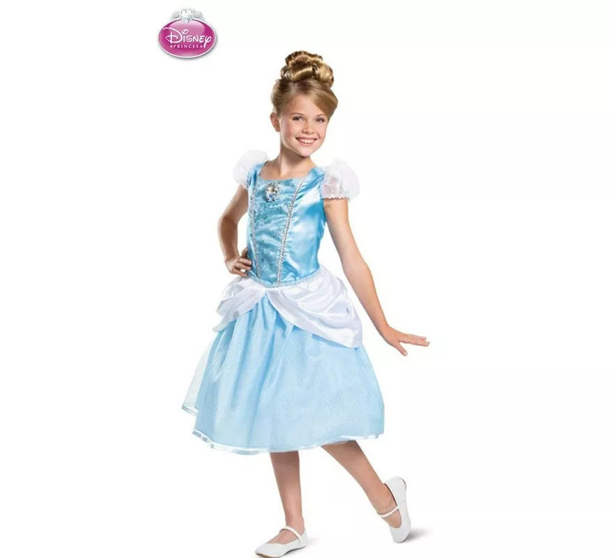 Translation missing: fr.Disfraz de Cenicienta Disney Deluxe para niña