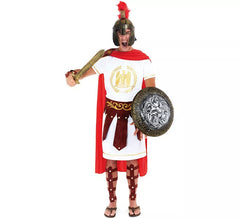 Déguisement centurion romain avec insigne homme