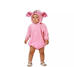 Déguisement cochon rose bébé