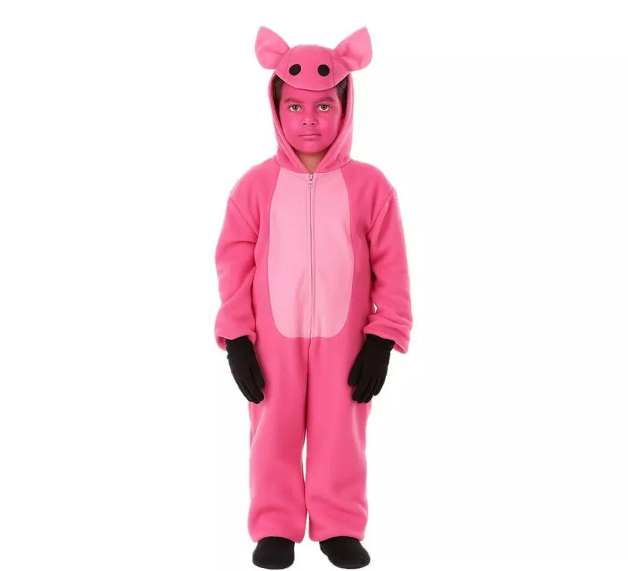 Translation missing: fr.Disfraz de Cerdito Rosa para niño