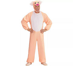 Déguisement cochon à capuche homme