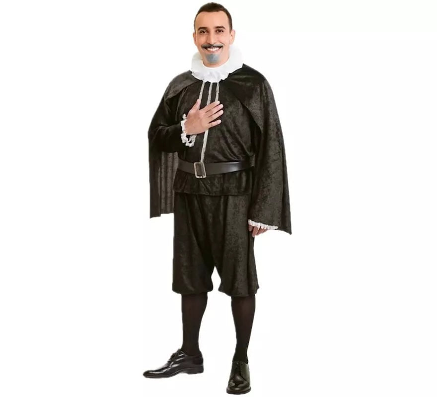 Translation missing: fr.Disfraz de Cervantes para Hombre talla Universal M-L