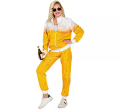 Costume pour adulte en survêtement de bière.