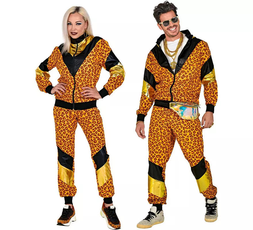 Translation missing: fr.Disfraz de Chándal de Shop Leopardo Años 80 para mujer