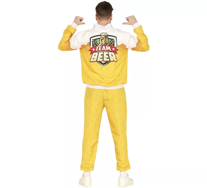 Translation missing: fr.Disfraz de Chándal Equipo de Cerveza para hombre