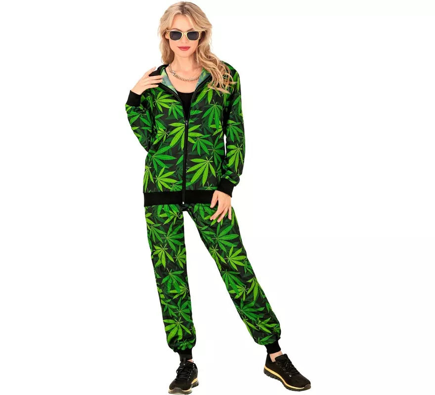 Translation missing: fr.Disfraz de Chándal Party Fashion Marihuana para adulto