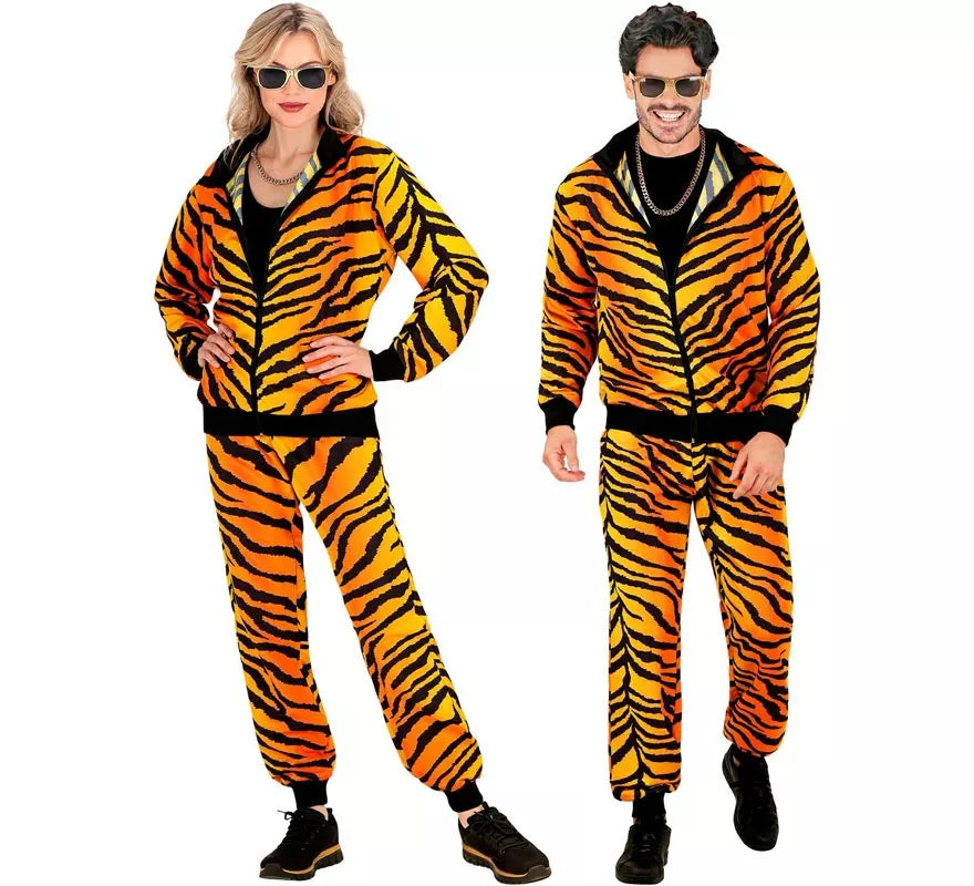 Translation missing: fr.Disfraz de Chándal Tigre Party Fashion para adulto