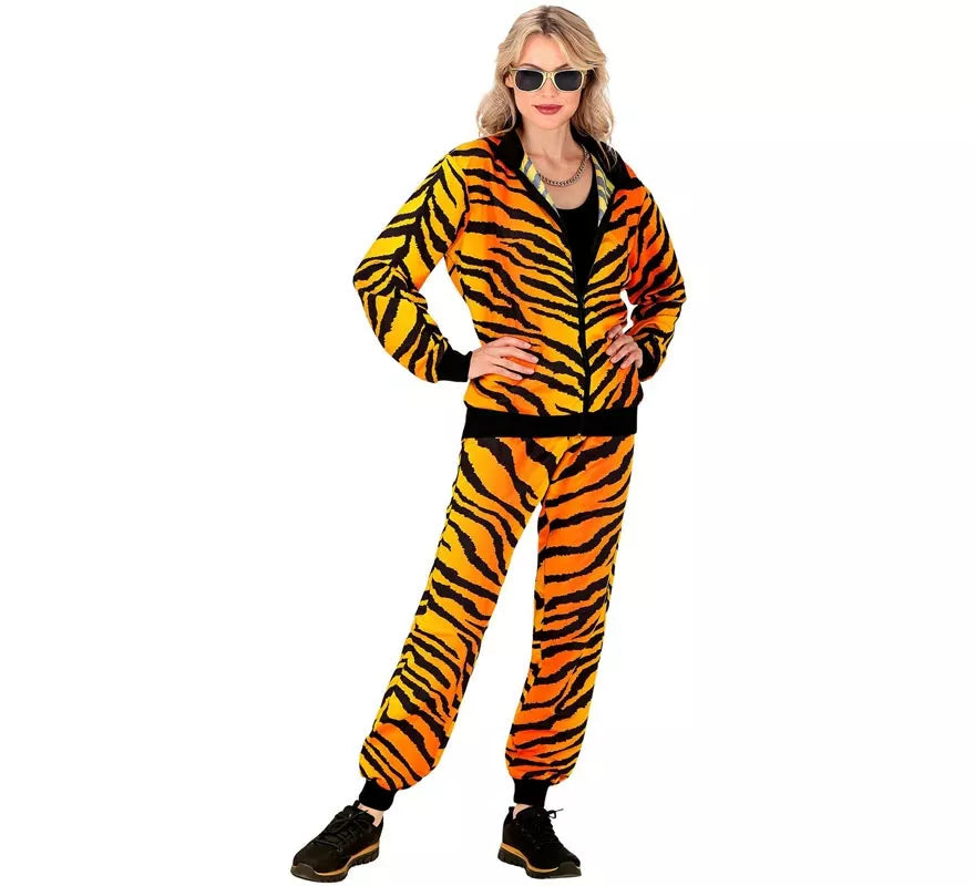 Translation missing: fr.Disfraz de Chándal Tigre Party Fashion para adulto