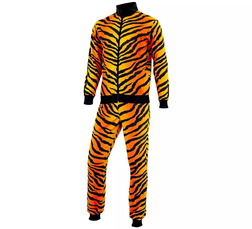 Translation missing: fr.Disfraz de Chándal Tigre Party Fashion para adulto