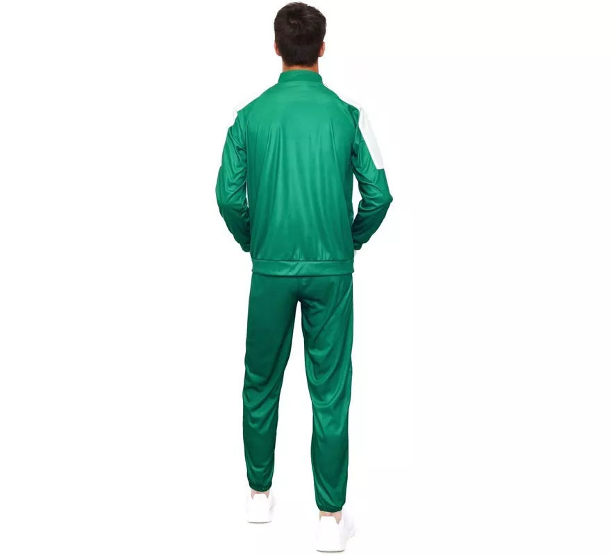 Translation missing: fr.Disfraz de Chándal Verde personalizable para adultos