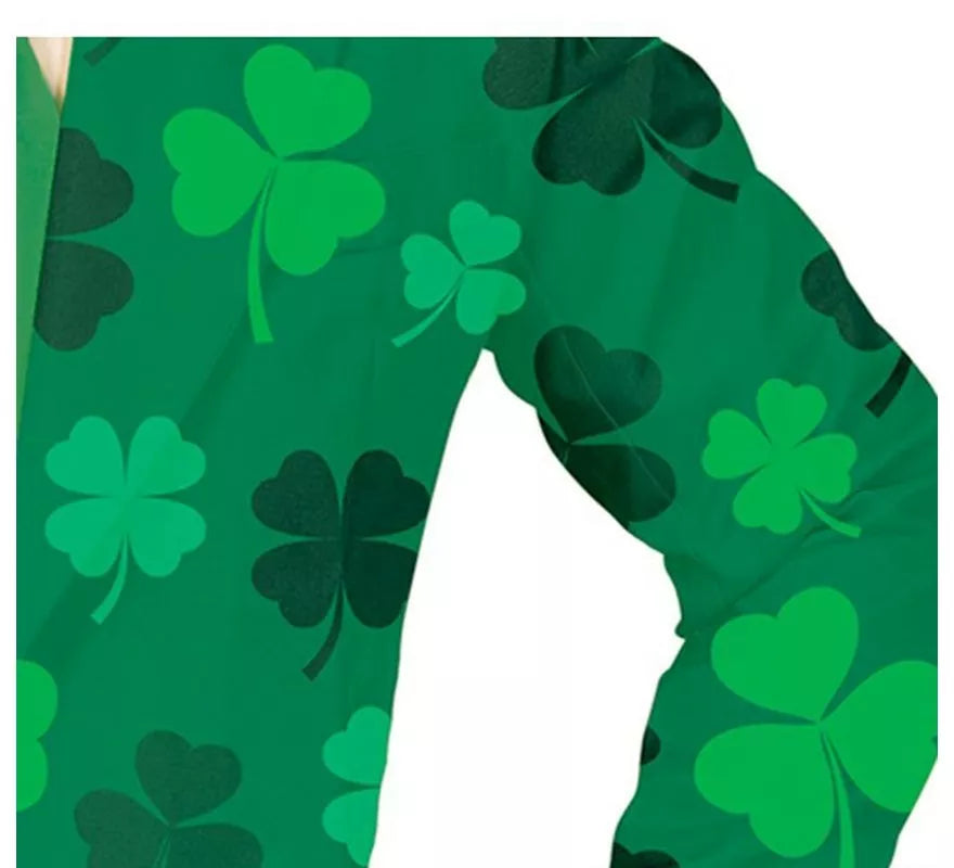 Translation missing: fr.Disfraz de Chaqueta San Patricio verde para hombre