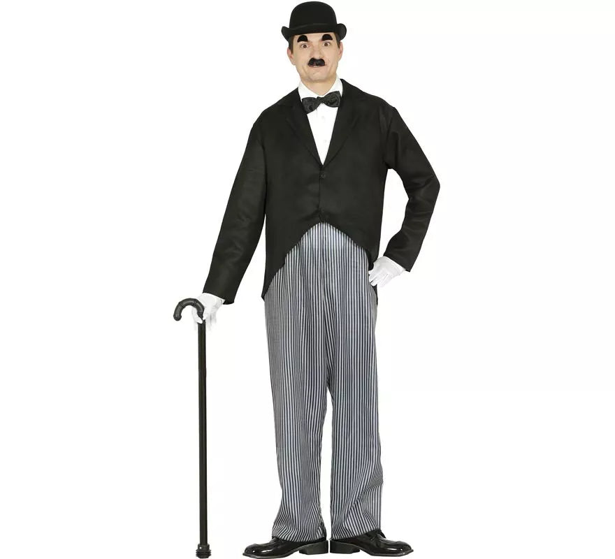 Translation missing: fr.Disfraz de Charlie Chaplin para hombre adulto