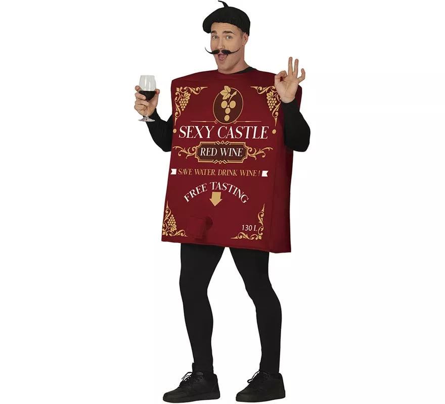 Translation missing: fr.Disfraz de Chateau La Pompette para hombre