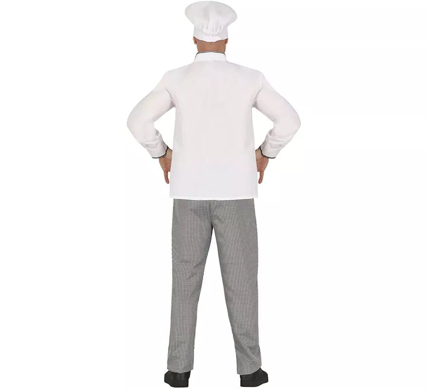 Disfraz de Chef blanco clásico para hombre