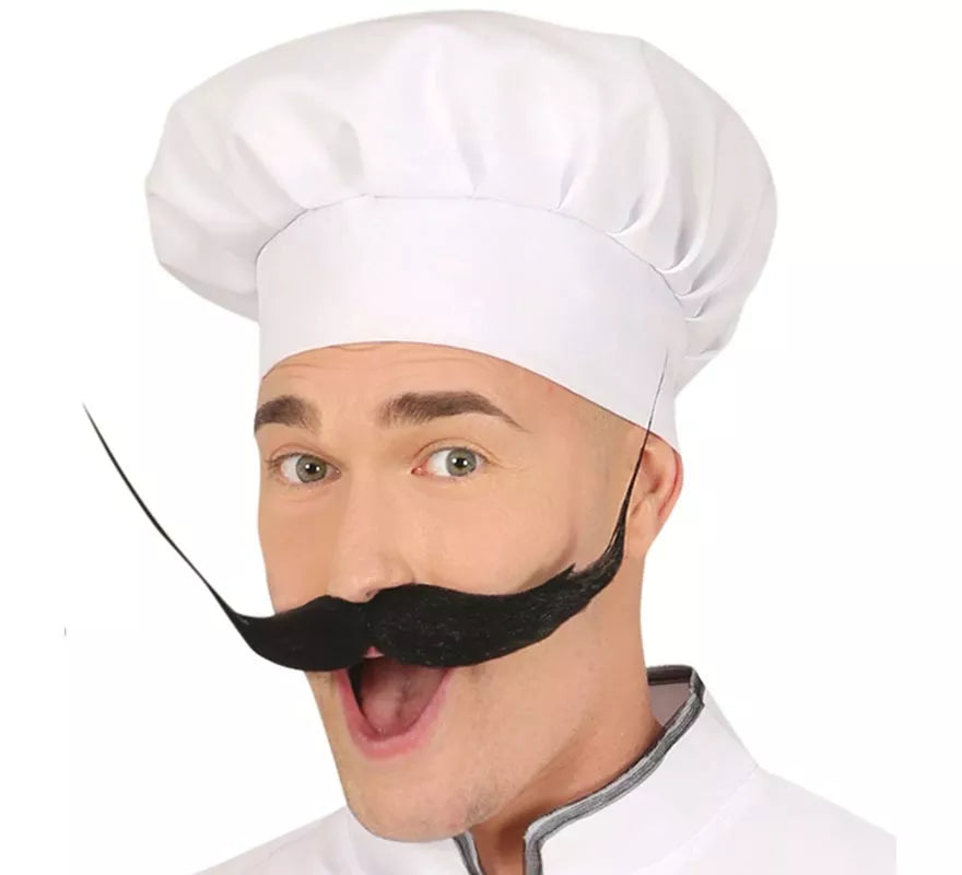 Translation missing: fr.Disfraz de Chef blanco clásico para hombre