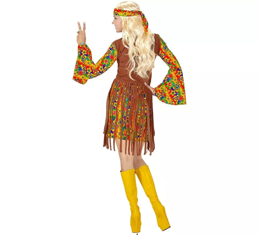 Translation missing: fr.Disfraz de Chica Hippie flecos largos para mujer