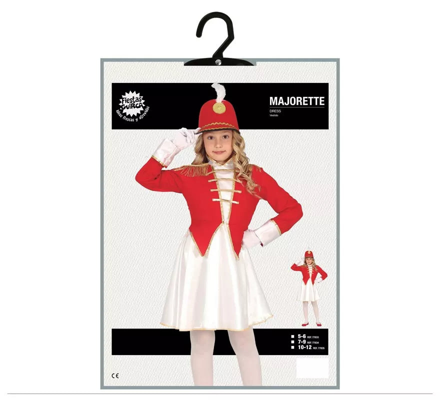 Translation missing: fr.Disfraz de Chica Majorette con vestido para niña