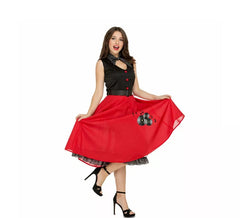 Déguisement 50-60 Ye-Ye Girl pour femme
