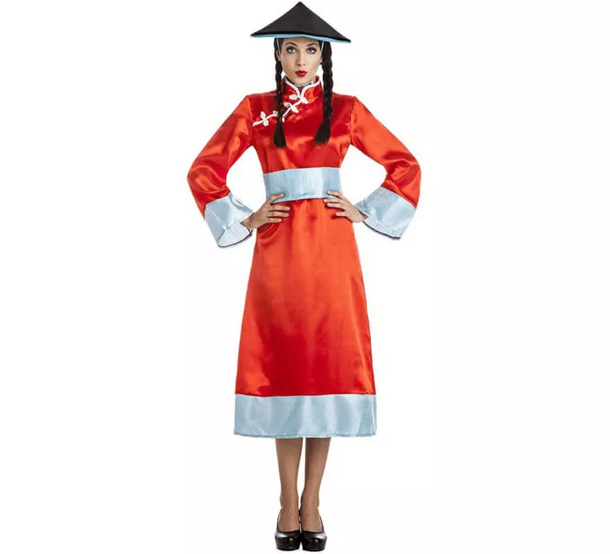 Disfraz de China Oriental para mujer