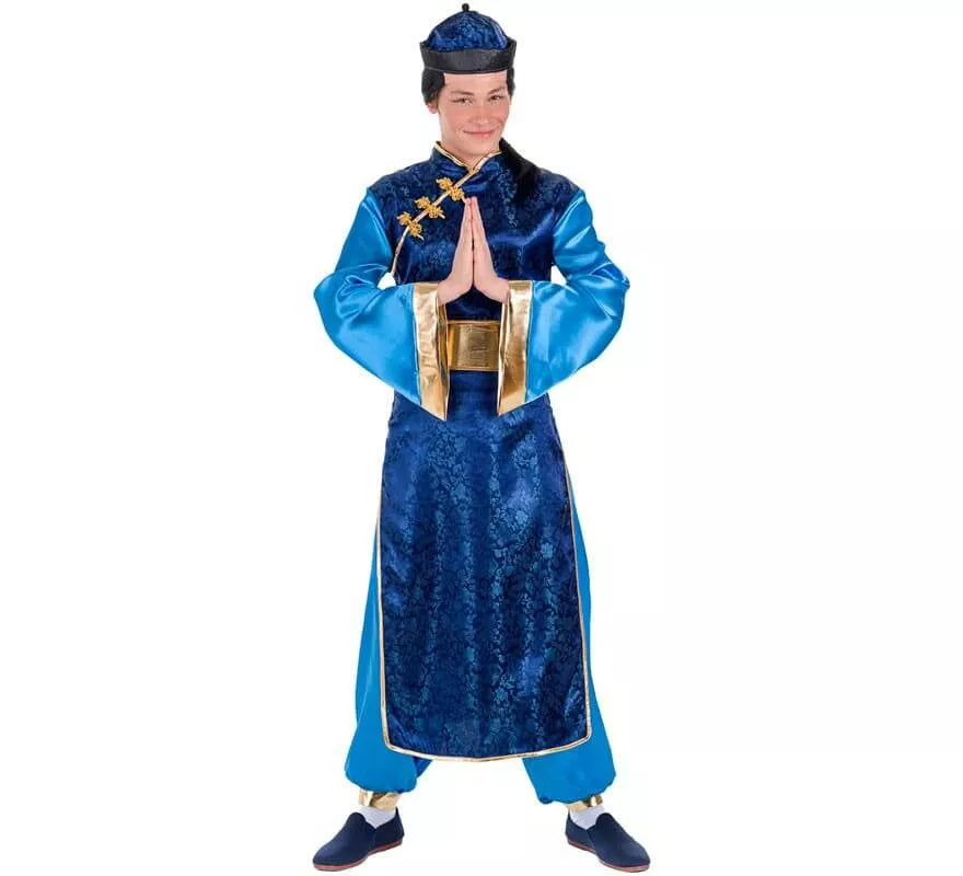 Translation missing: fr.Disfraz de Chinito Azul para hombre