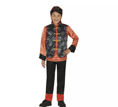 Déguisement chinois orange enfant