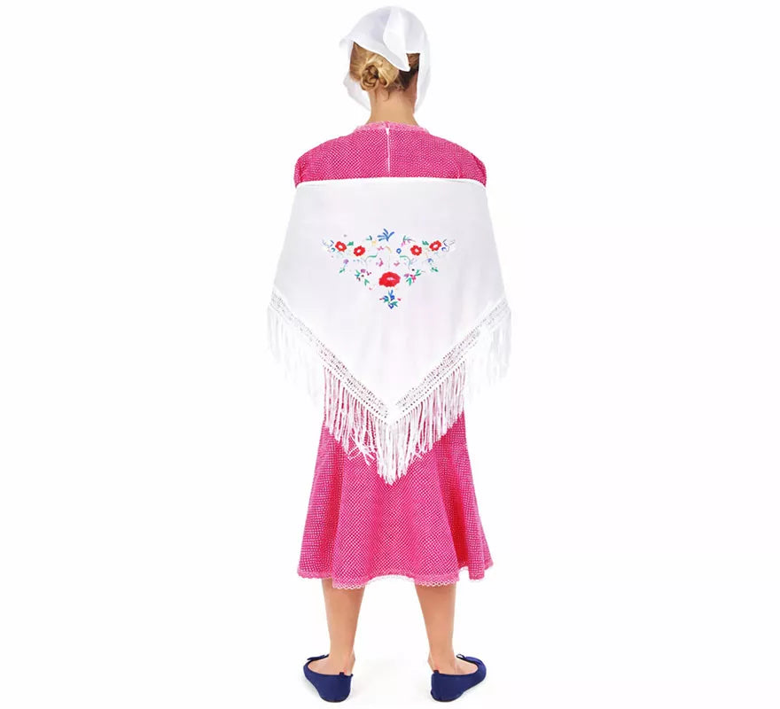 Translation missing: fr.Disfraz de Chulapa fucsia para adolescente