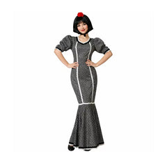 Déguisement Chulapa ou Madrileña noire femme