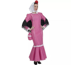 Déguisement de Madrilène Rose pour femme
