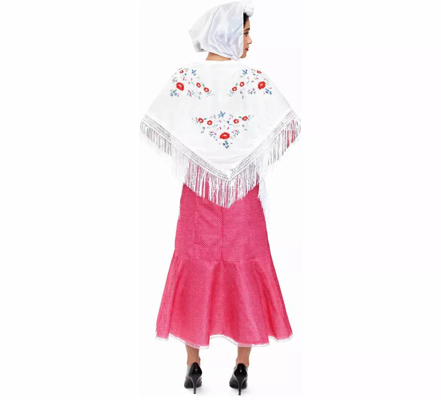 Disfraz de Chulapa rosa para mujer