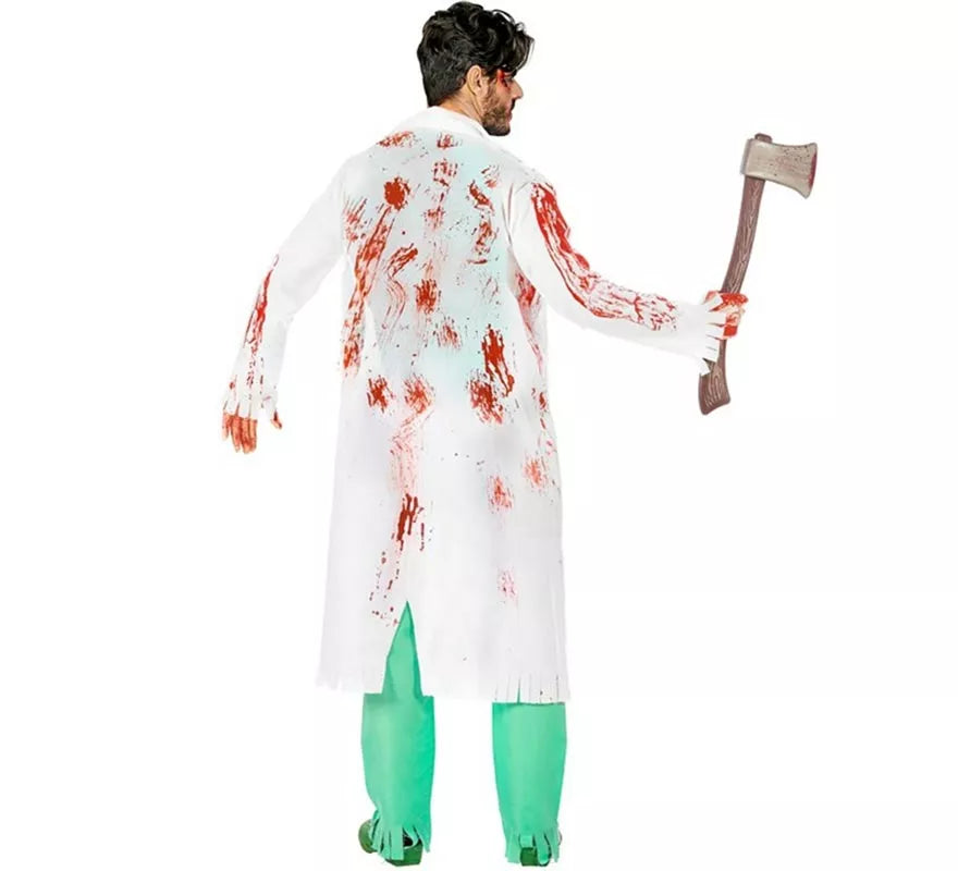 Translation missing: fr.Disfraz de Cirujano Zombie para adultos