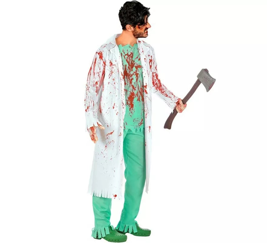 Translation missing: fr.Disfraz de Cirujano Zombie para adultos