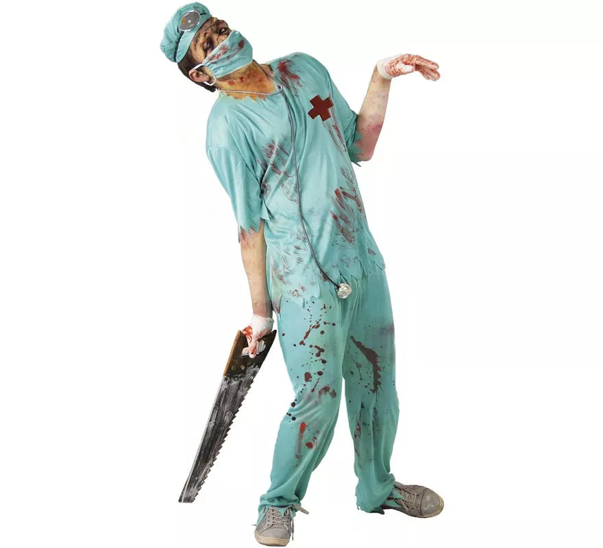 Translation missing: fr.Disfraz de Cirujano Zombie para hombre