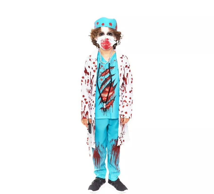 Translation missing: es.Disfraz de Cirujano Zombie para niños