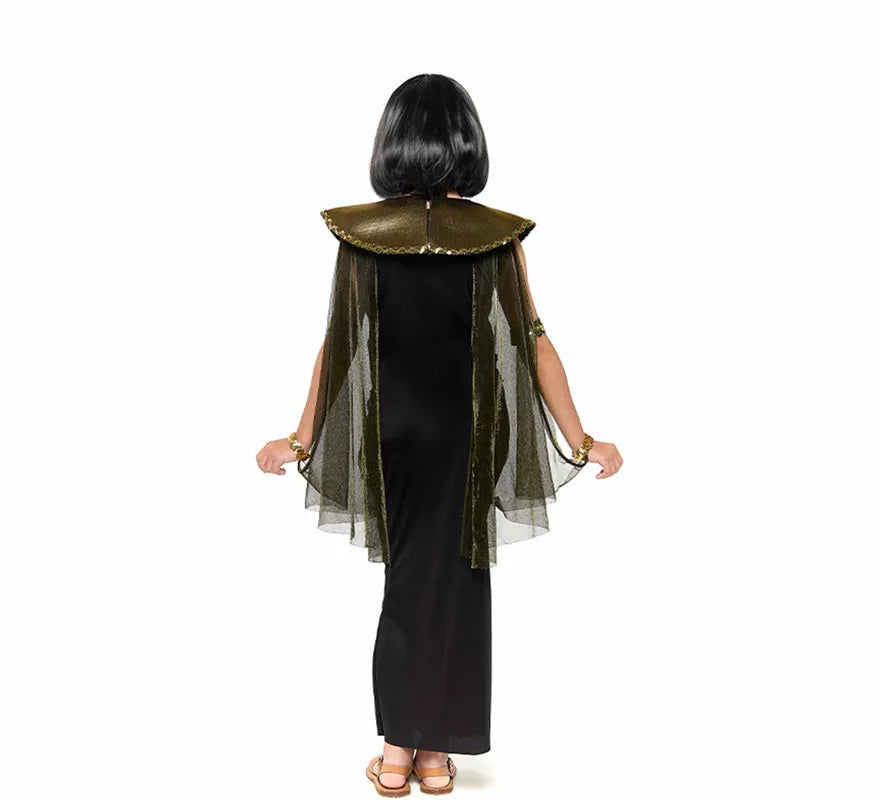 Translation missing: fr.Disfraz de Cleopatra negro para niña