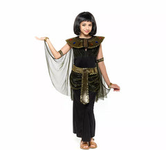 Costume de Cléopâtre noire pour filles