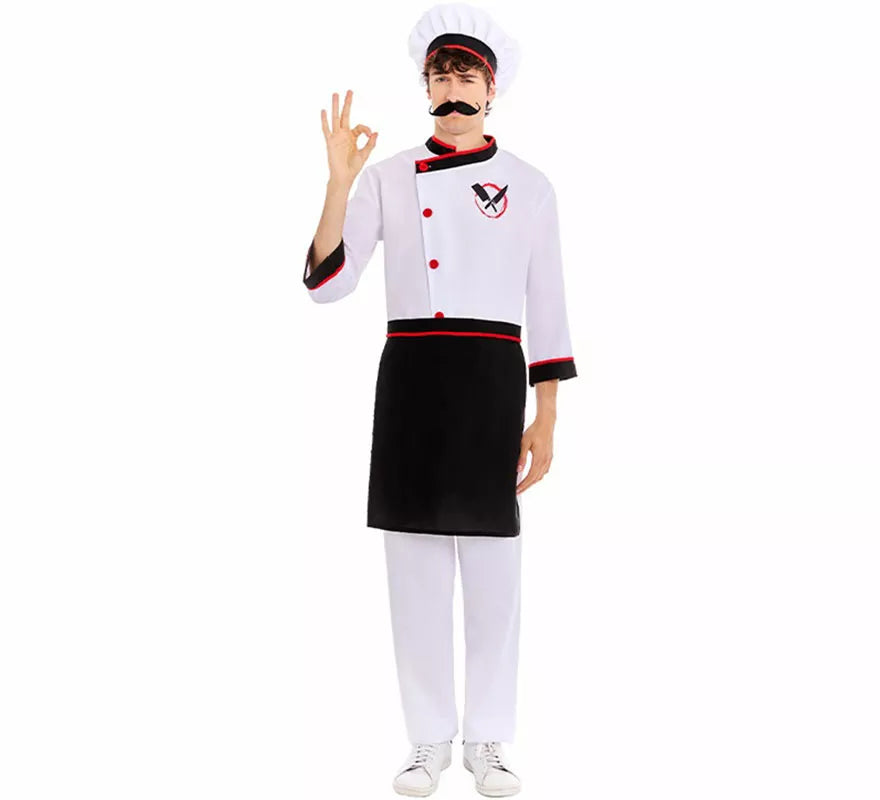 Translation missing: fr.Disfraz de Cocinero Chef para hombre