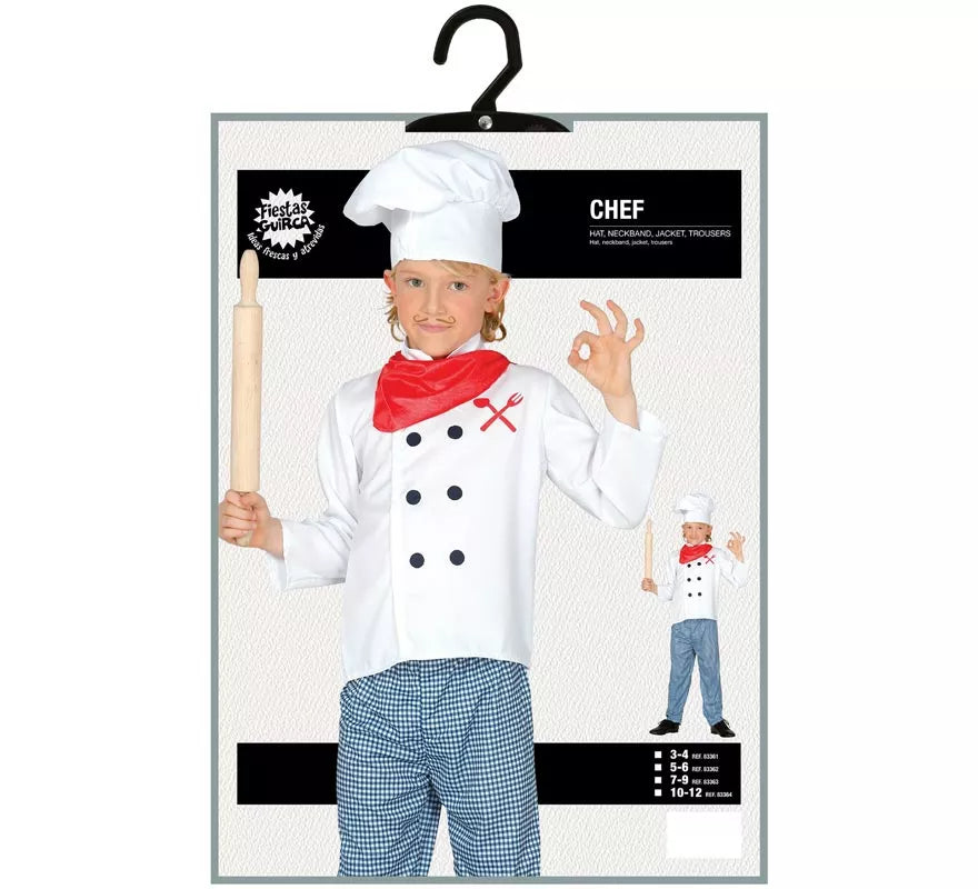 Translation missing: fr.Disfraz de Cocinero para niño