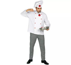 Déguisement de Cuisinier ou Chef Tomates pour homme