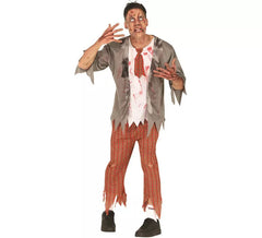Déguisement d'écolier zombie homme