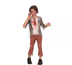 Déguisement d'écolier zombie garçon