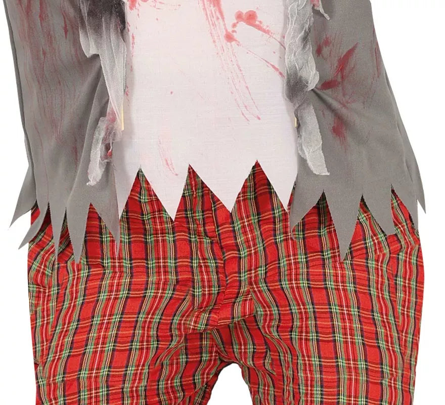 Disfraz de Colegial Zombie para niño